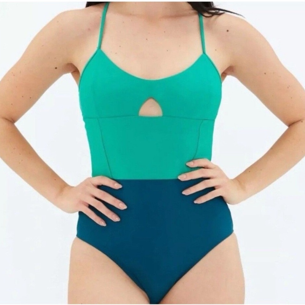 Summersalt The Swan Dive One Piece Swimsuit size 12